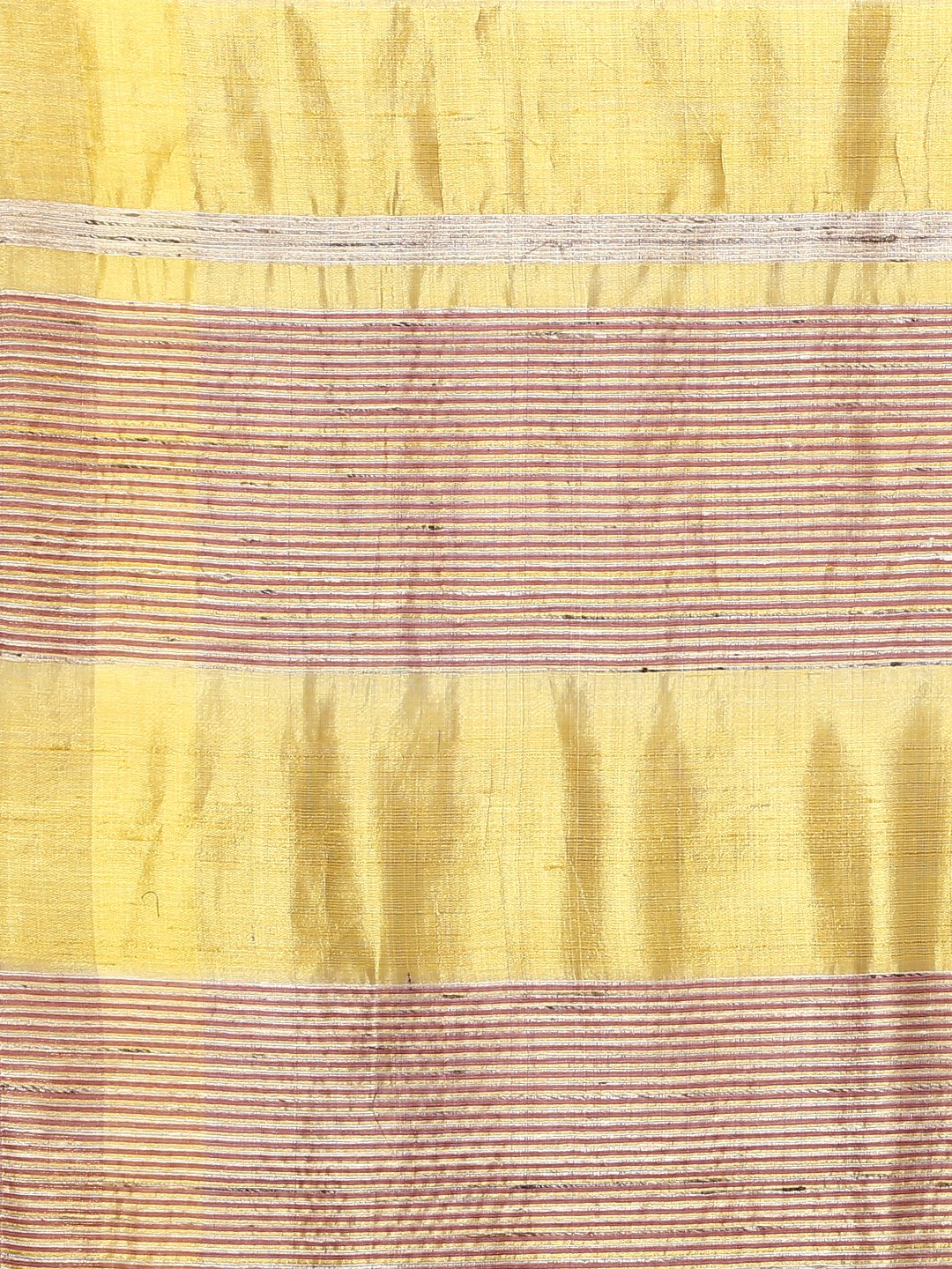 Mustard tussar silk saree