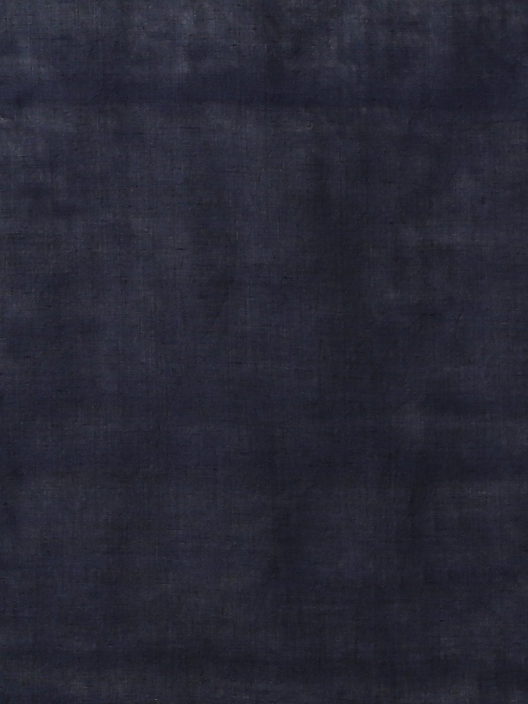 Navy blue cotton linen handloom saree
