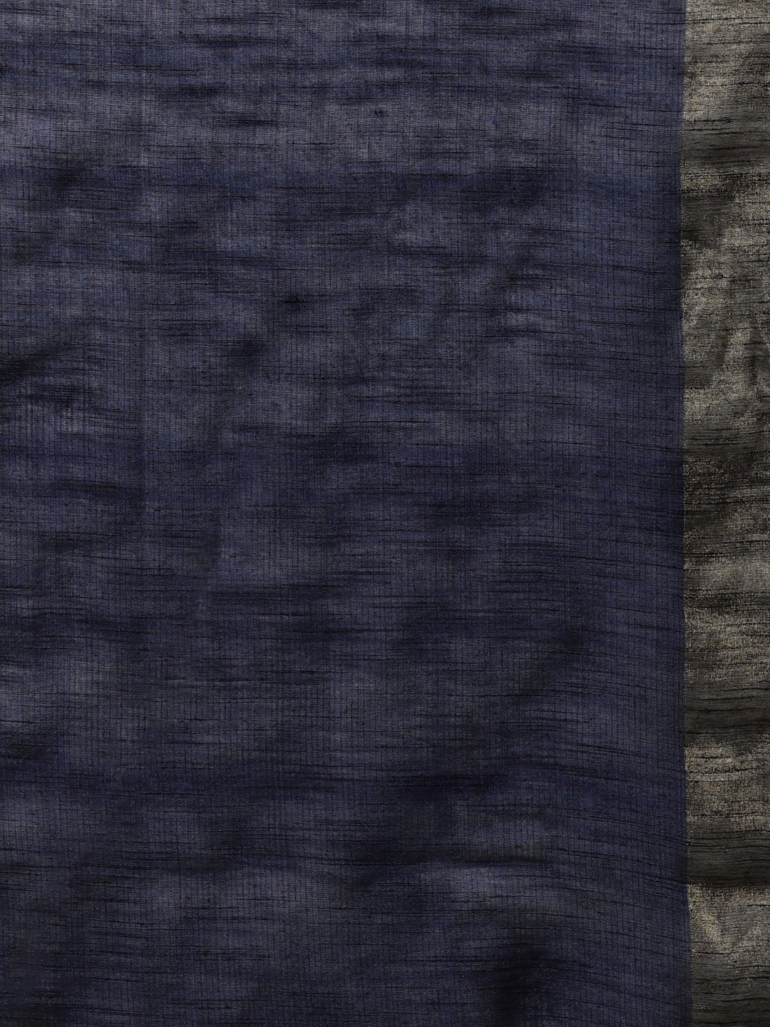 Blue bengal handloom cotton silk saree