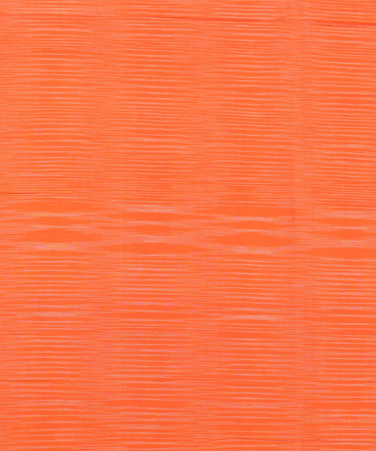 3m Orange handwoven cotton stripes mangalgiri kurta material