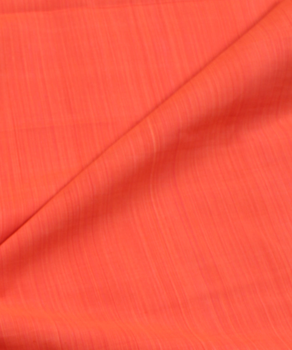 2.5m Pink handwoven cotton stripes mangalgiri kurta material