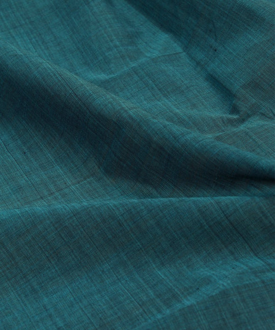 0.4m Blue mangalagiri handloom cotton fabric
