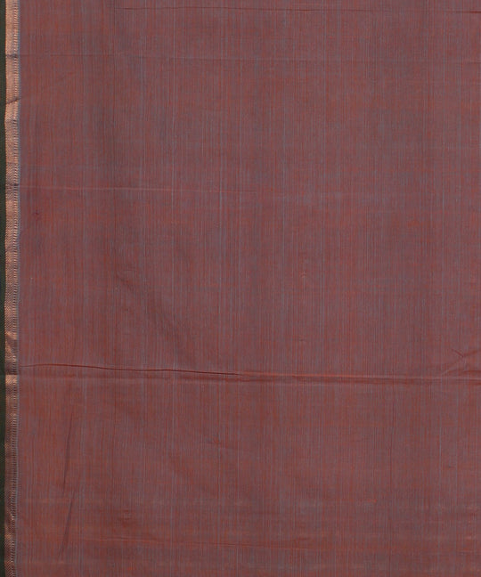 Dual shade mauve handwoven cotton mangalagiri saree