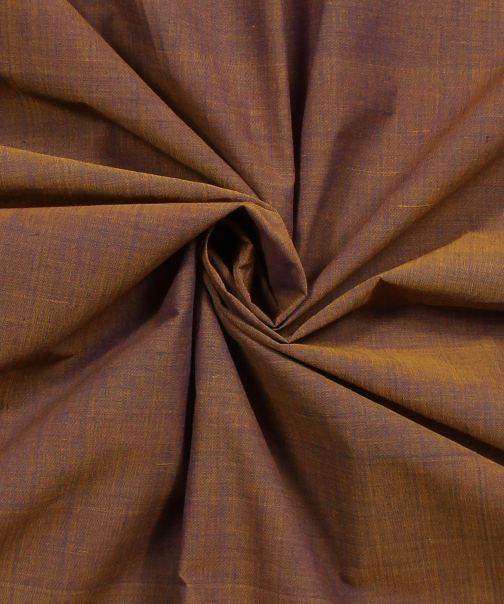 0.7m bronze mangalagiri handwoven cotton fabric