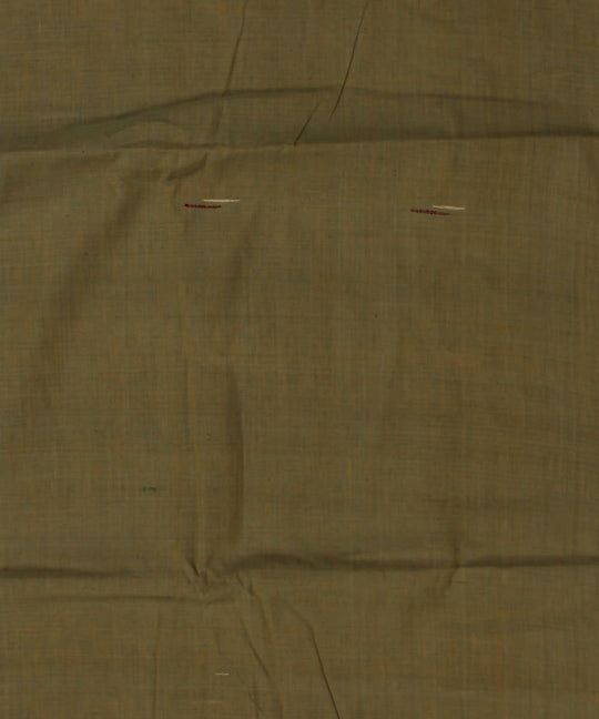 0.65m Light green handloom cotton fabric