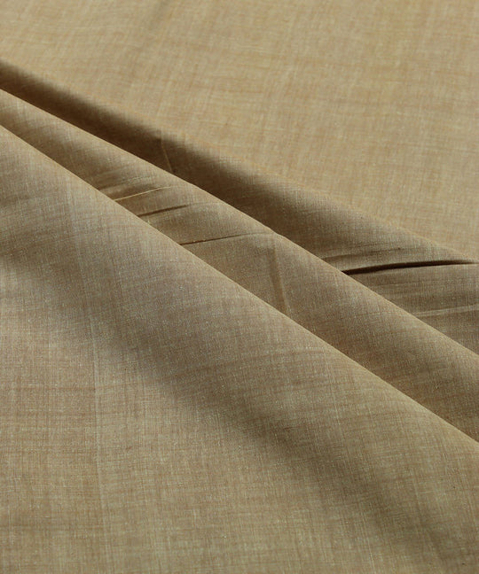0.6m Beige brown mangalgiri handwoven fabric